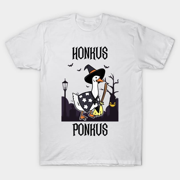 Honkus Ponkus | Honkus Ponkus Duck | Halloween T-Shirt by OrionBlue